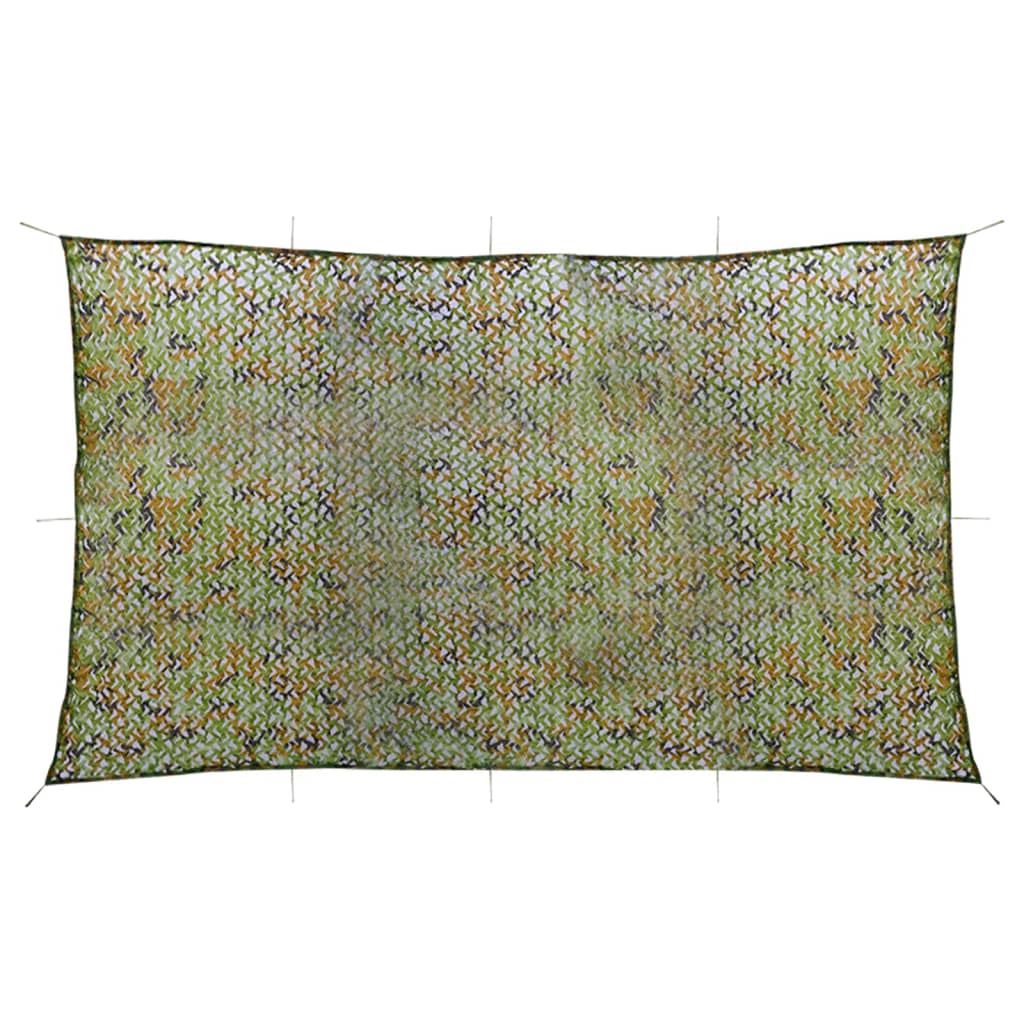 vidaXL Plasă de camuflaj cu geantă de depozitare, verde, 2×6 m vidaxl.ro