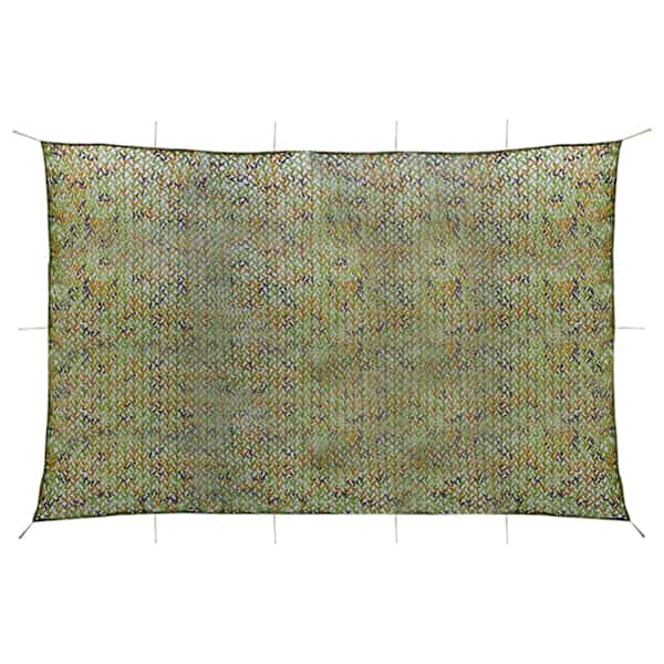 vidaXL hoiukotiga peitev&otilde;rk, 5 x 7 m, roheline