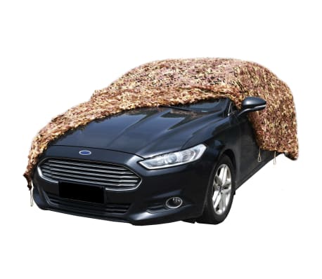 vidaXL Camouflage Net with Storage Bag 2x3 m Beige