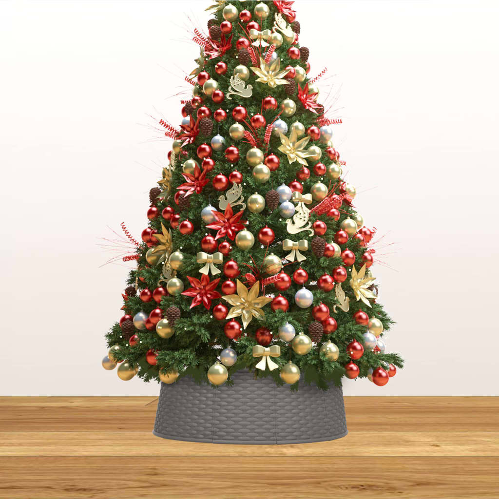 Podložka pod vánoční stromek hnědá Ø 65 x 19,5 cm