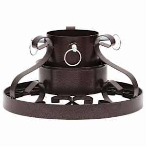 vidaXL Support de sapin de No&euml;l Cuivre antique 29x29x15,5 cm