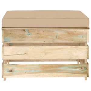 vidaXL z&ouml;ld impregn&aacute;lt fa elemes zs&aacute;moly p&aacute;rn&aacute;val