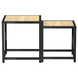 vidaXL Τραπεζάκια 2 τεμ. Sonoma Δρυς από MDF