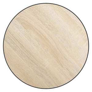 Čajový stolek dub sonoma Ø 35 cm MDF - obrázek 4