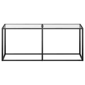 Konzolový stolek průhledný 180 x 35 x 75,5 cm tvrzené sklo - obrázek 3