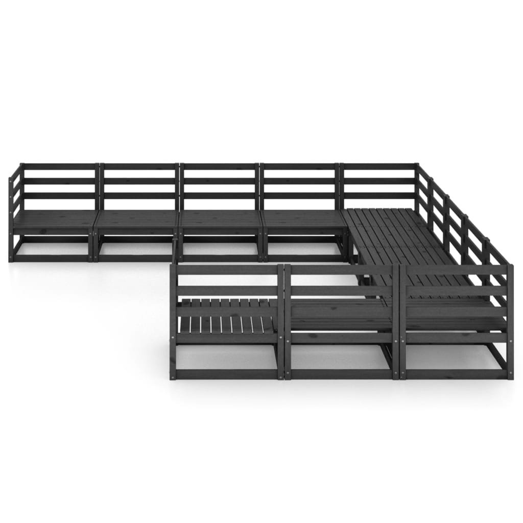 

vidaXL 11-delige Loungeset massief grenenhout