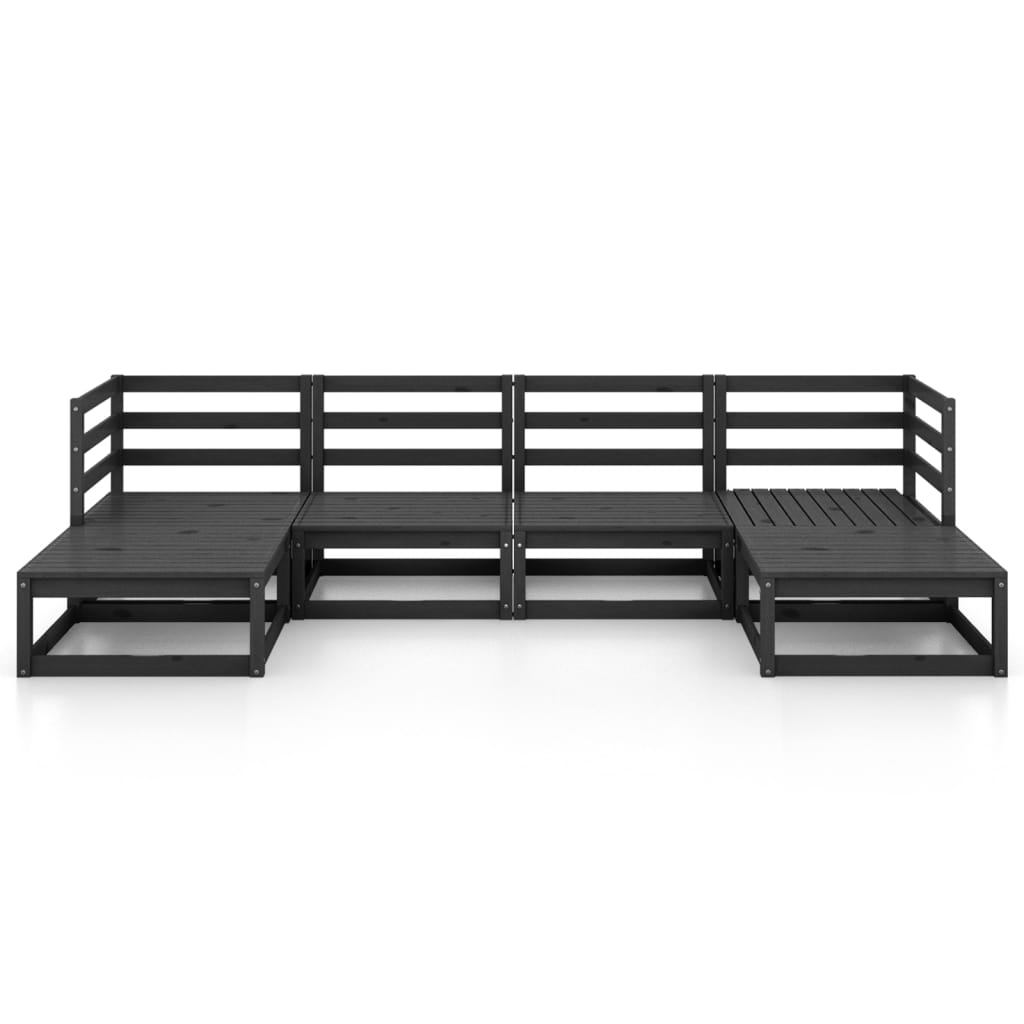 

vidaXL 6-delige Loungeset massief grenenhout