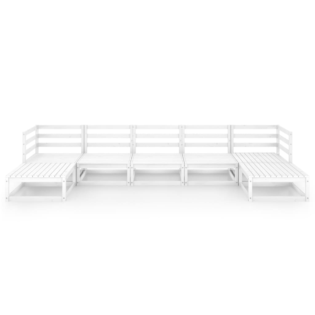 

vidaXL 7-delige Loungeset massief grenenhout