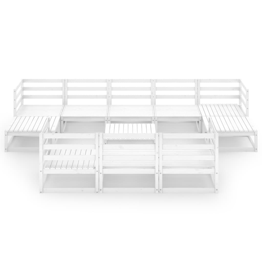 

vidaXL 11-delige Loungeset massief grenenhout