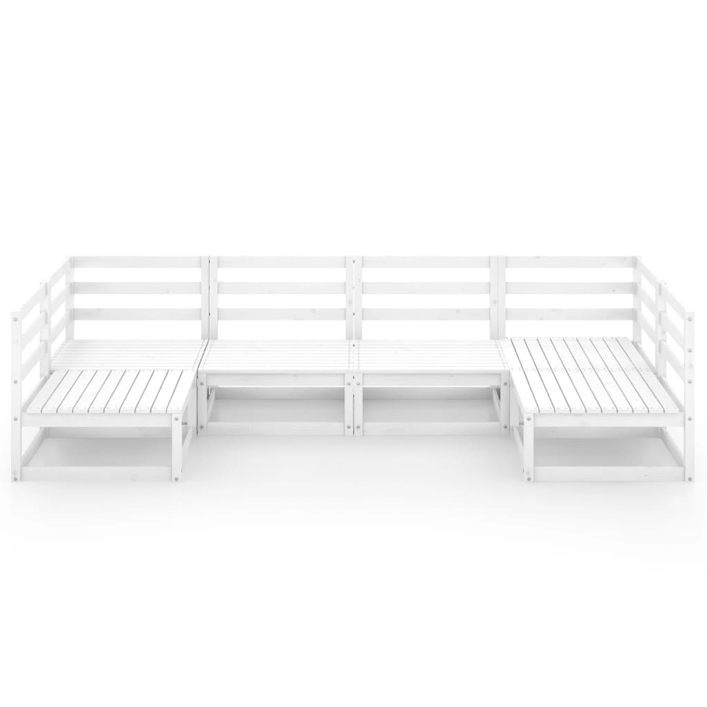 

vidaXL 6-delige Loungeset massief grenenhout
