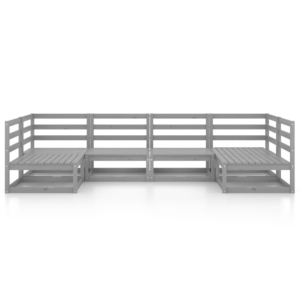 

vidaXL 6-delige Loungeset massief grenenhout