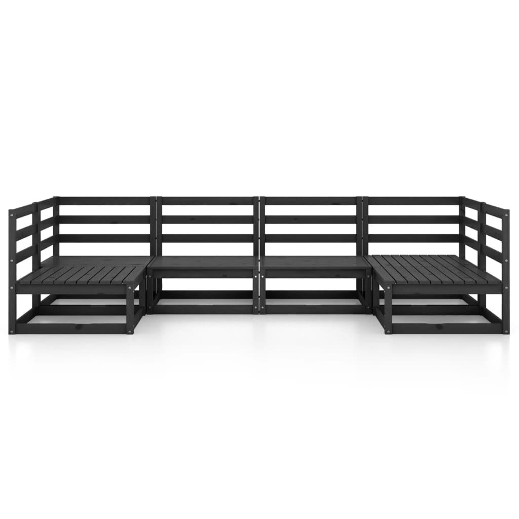 

vidaXL 6-delige Loungeset massief grenenhout