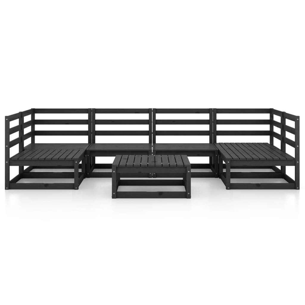 

vidaXL 7-delige Loungeset massief grenenhout