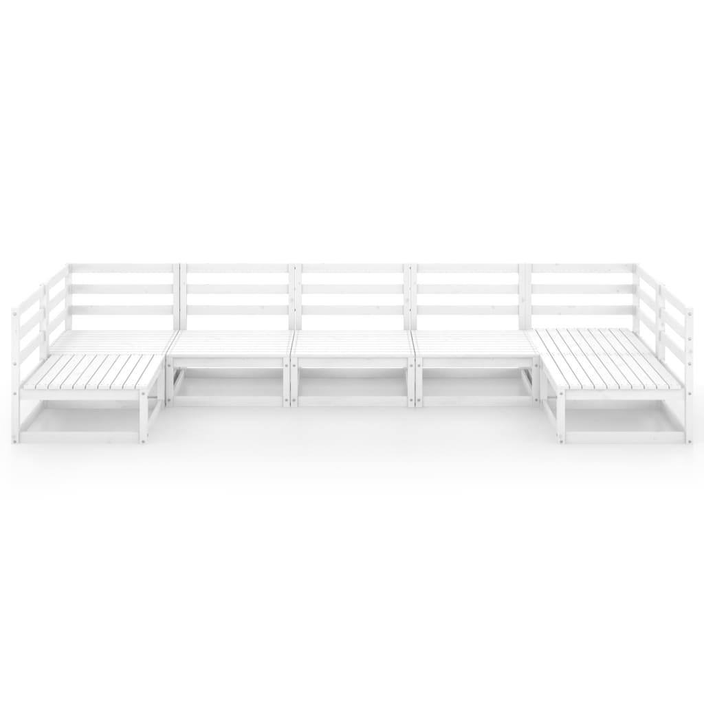 

vidaXL 7-delige Loungeset massief grenenhout
