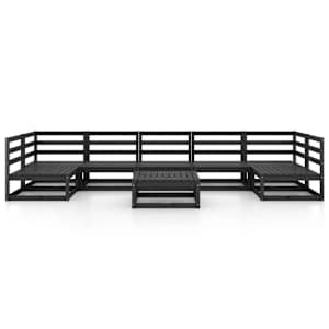 vidaXL 8-delige Loungeset massief grenenhout