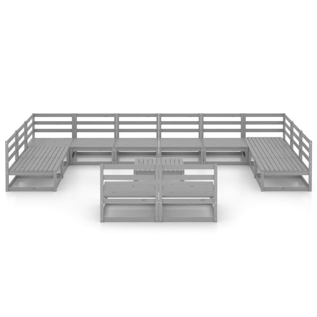 

vidaXL 13-delige Loungeset massief grenenhout