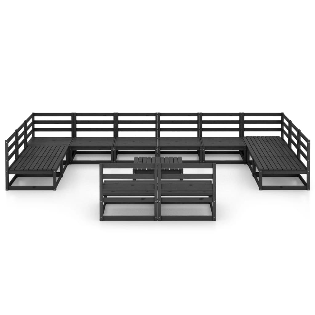 

vidaXL 13-delige Loungeset massief grenenhout