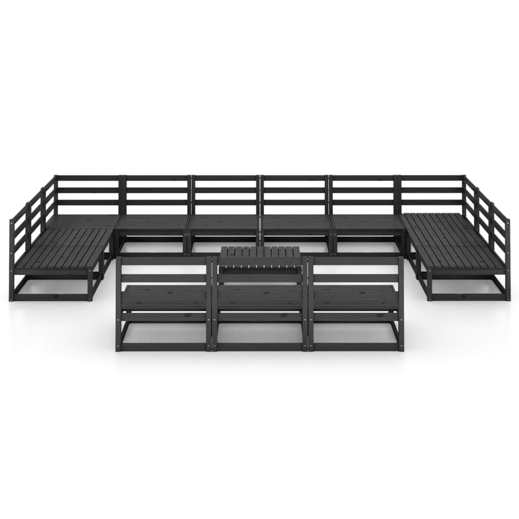 

vidaXL 14-delige Loungeset massief grenenhout