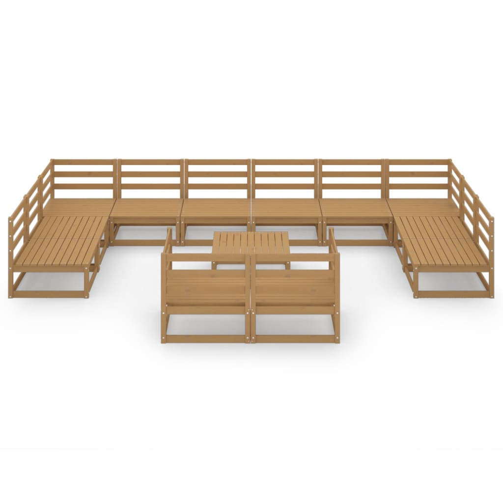 

vidaXL 13-delige Loungeset massief grenenhout