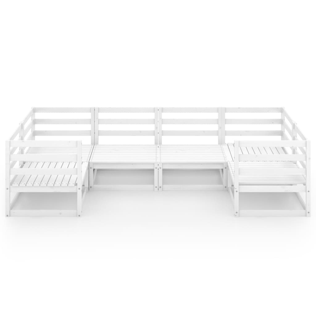 

vidaXL 6-delige Loungeset massief grenenhout