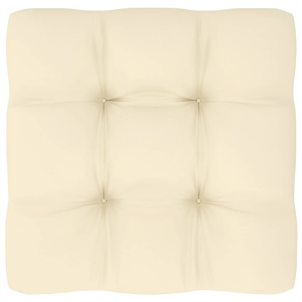 Градински комплект с възглавници 11 части меденокафяв бор масив