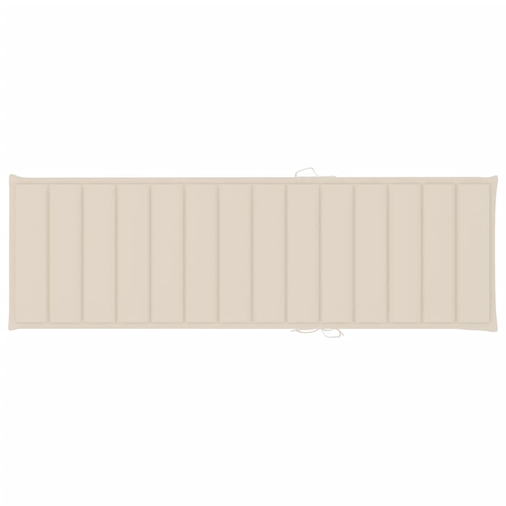 Ligstoelen 2 st met kussens massief acaciahout image 14