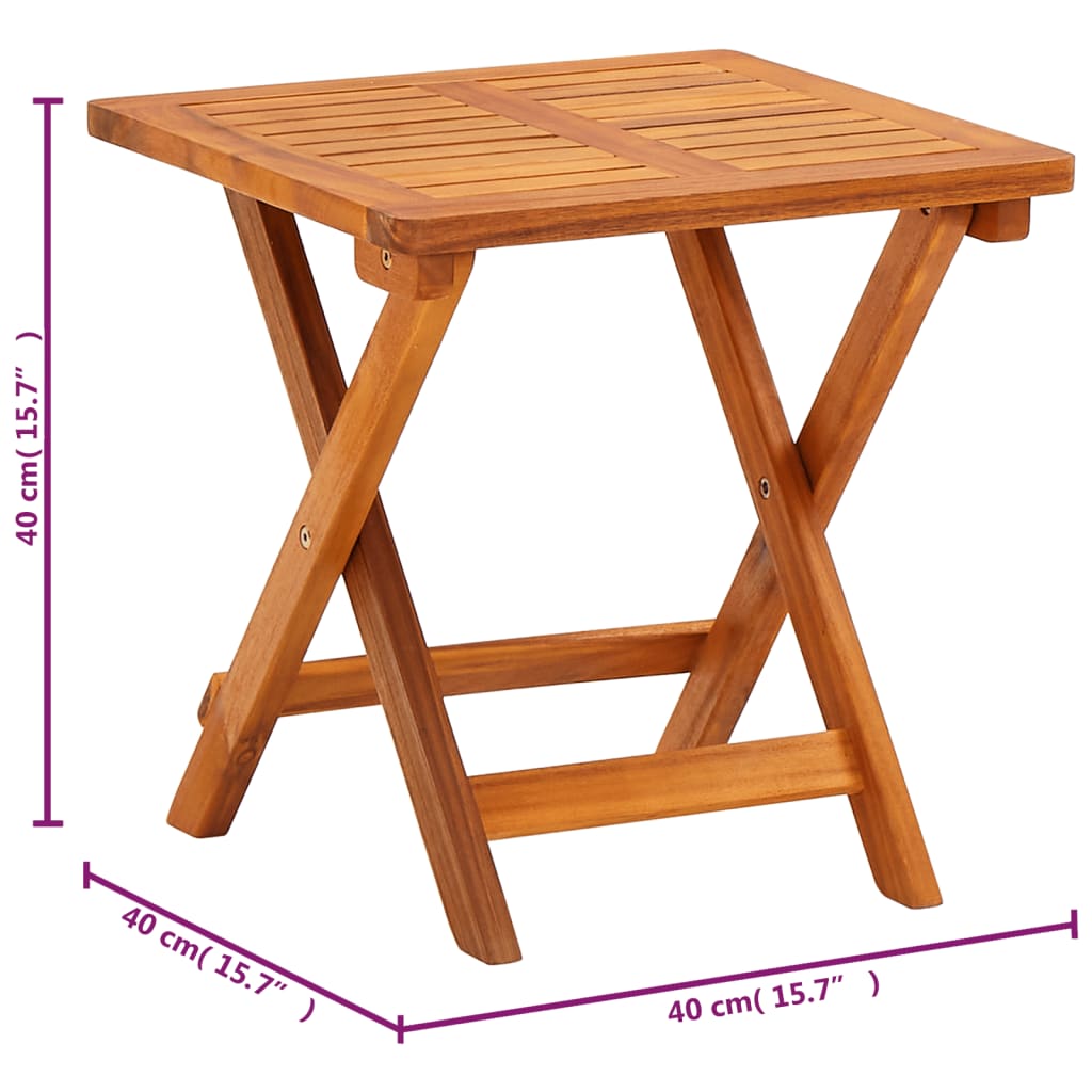 Ligstoelen 2 st met tafel en kussens massief acaciahout image 19