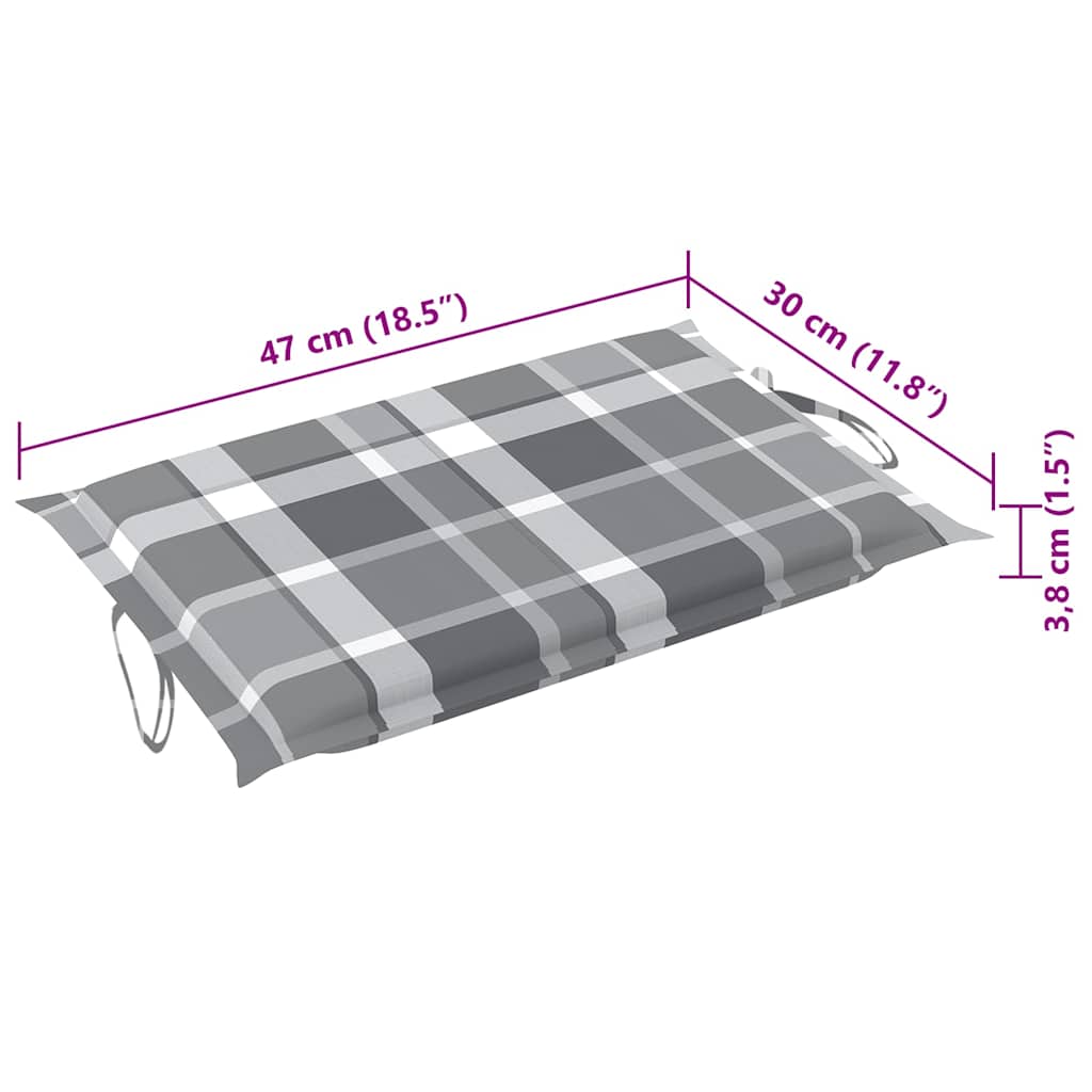 Ligbedden 2 st met kussens massief acaciahout image 16