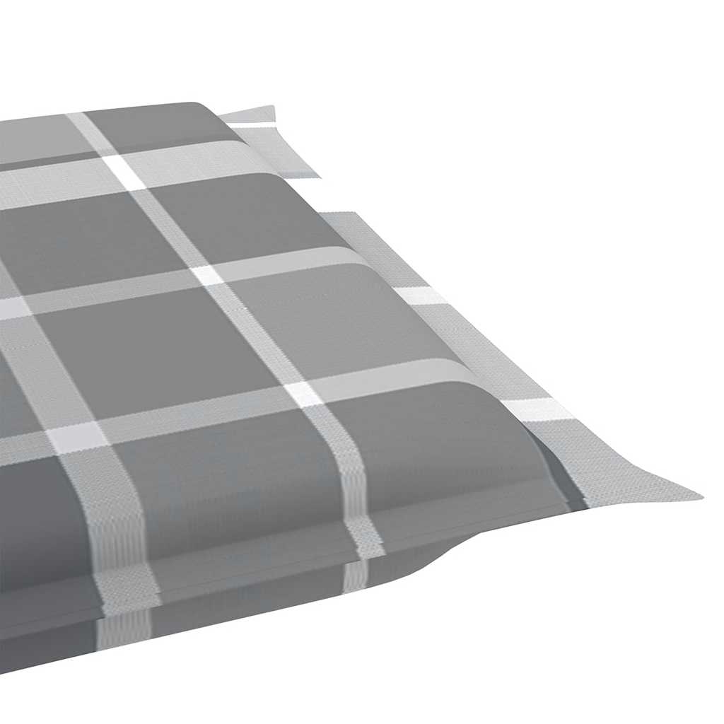 Ligbedden 2 st met tafel en kussens massief acaciahout image 16