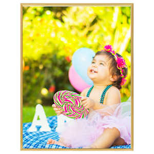 vidaXL Fotolijsten 5 st voor tafel 20x25 cm MDF goudkleurig