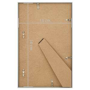 Fotorámečky koláž 5 ks na stůl stříbrné 13x18 cm MDF - obrázek 8