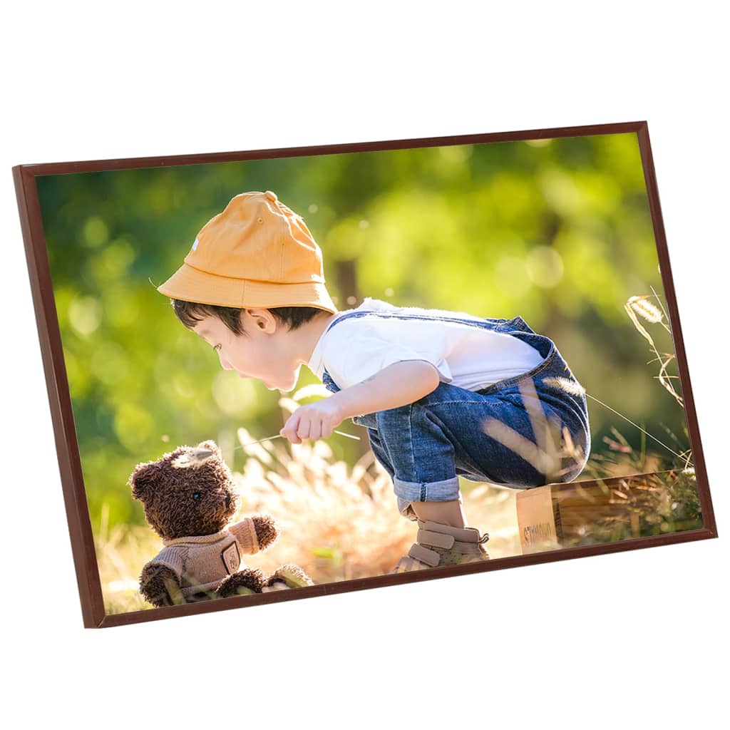 Фоторамки за колаж, 5 бр, за маса, бронзови, 10x15 см, МДФ