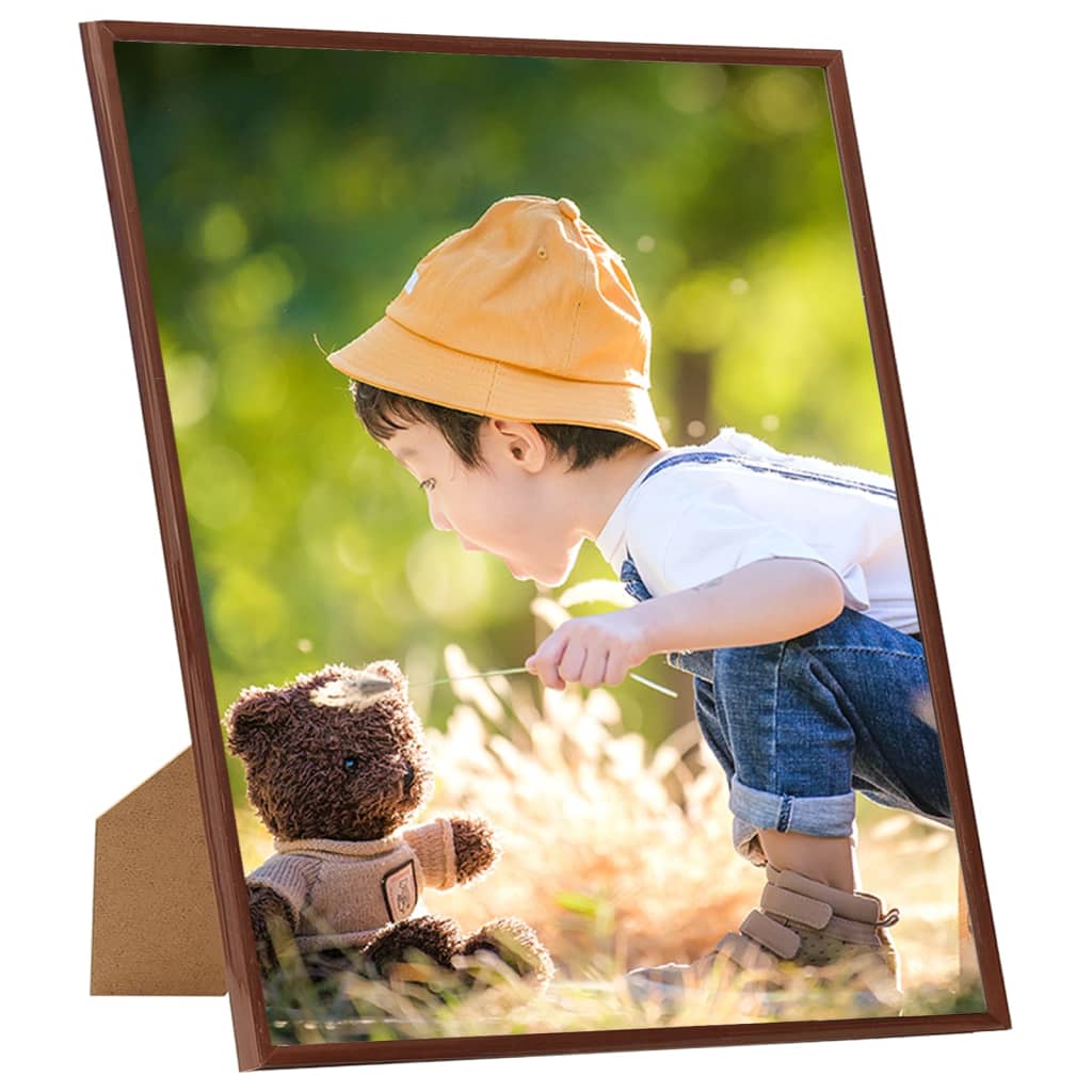 

vidaXL Fotolijsten 5 st voor tafel 20x20cm MDF bronskleurig