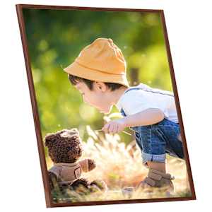 vidaXL Photo Frames Collage 3 pcs for Wall Bronze 40x40cm MDF