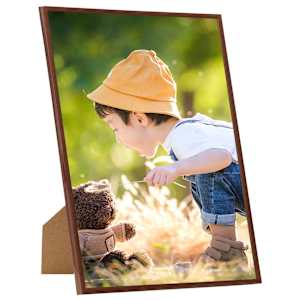 vidaXL Collage de cadres photo 5 pcs de mur table Bronze 70x90 cm MDF
