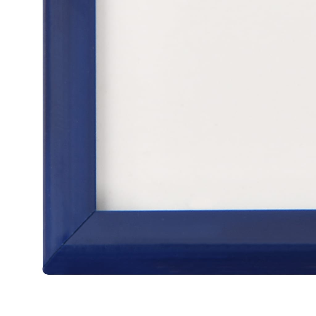 5 db kék MDF fali/asztali fényképkeret 28 x 35 cm 