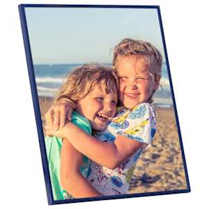 vidaXL billedrammer 3 stk. til v&aelig;g 40x40 cm MDF bl&aring;