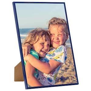 vidaXL Photo Frames Collage 5 pcs for Wall or Table Blue 70x90 cm MDF