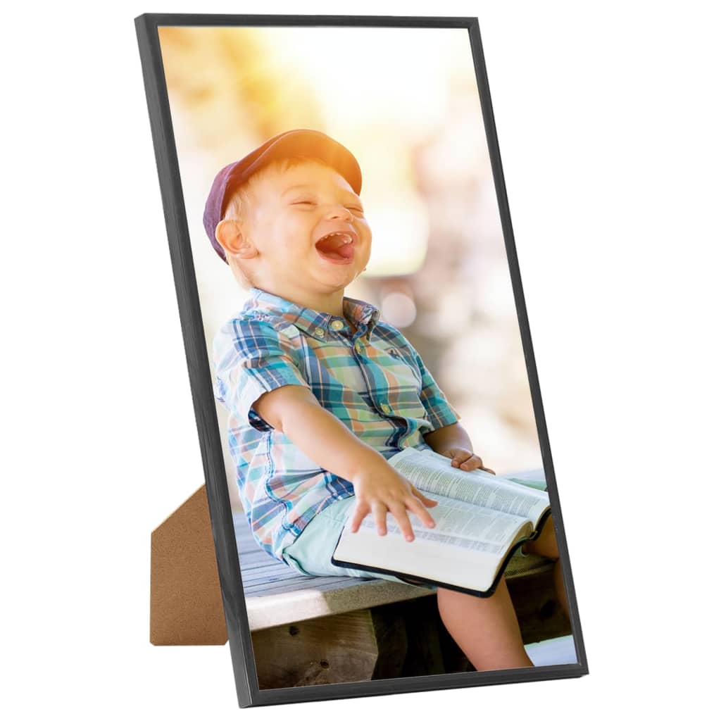 

vidaXL Fotolijsten 5 st voor tafel 13x18 cm MDF zwart