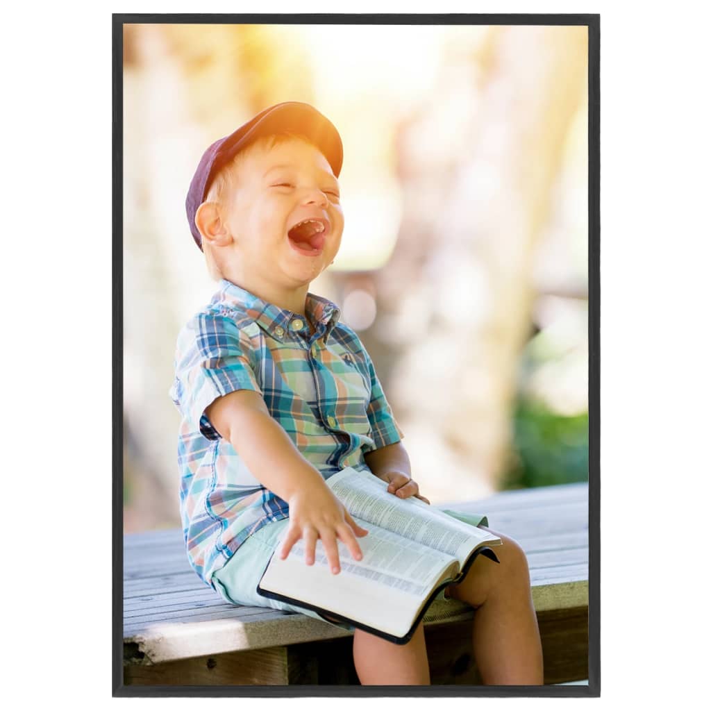 Thumbnail - vidaXL Bilderrahmen Collage 3 Stk. für Tisch Schwarz 18x24 cm MDF