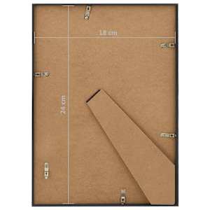 Fotorámečky koláž 3 ks na stůl černé 18 x 24 cm MDF - obrázek 8