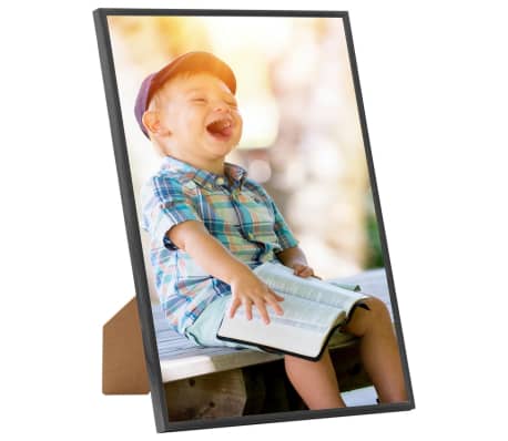 vidaXL billedrammer 3 stk. til bord 21x29,7 cm MDF sort