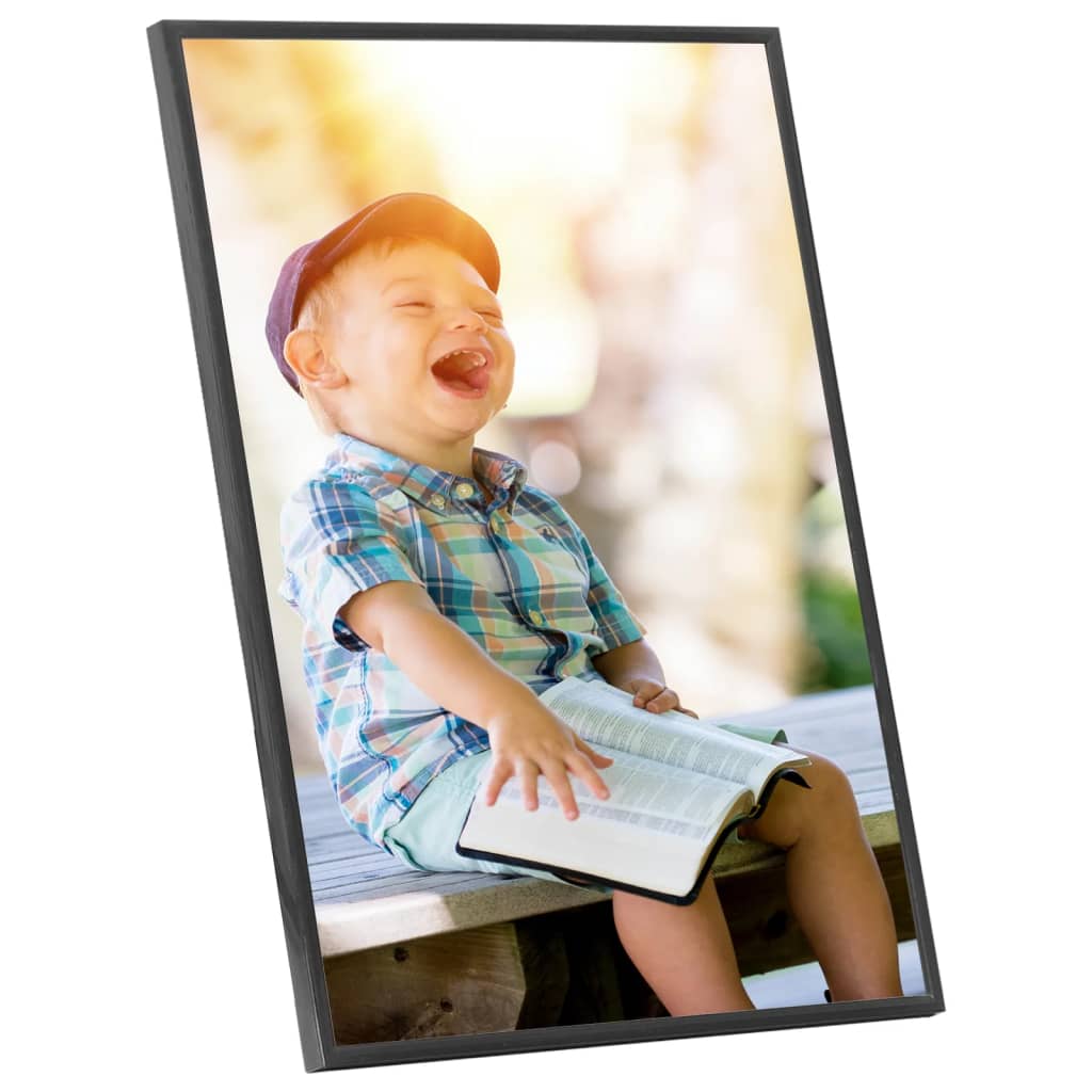 

vidaXL Fotolijsten 3 st voor wand 59,4x84cm MDF zwart