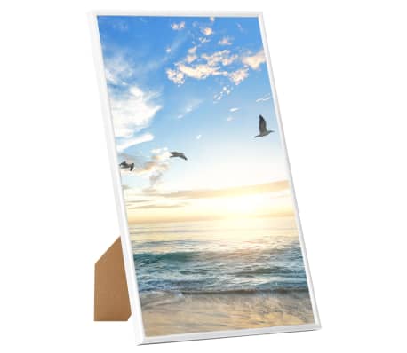 vidaXL Photo Frames Collage 5 pcs for Wall or Table White 13x18 cm MDF