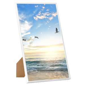 Fotorámečky koláž 5 ks na zeď nebo stůl bílé 13 x 18 cm MDF - obrázek 2