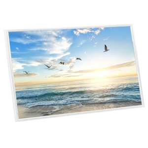 Fotorámečky koláž 5 ks na zeď nebo stůl bílé 13 x 18 cm MDF - obrázek 4
