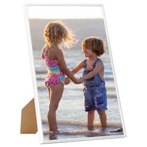 vidaXL Bilderrahmen Collage 3 Stk. f&uuml;r Wand Tisch Wei&szlig; 21x29,7 cm MDF