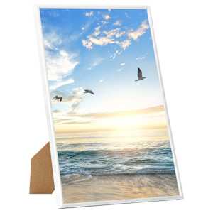 Fotorámečky koláž 5 ks na stůl bílé 21 x 29,7 cm MDF - obrázek 2