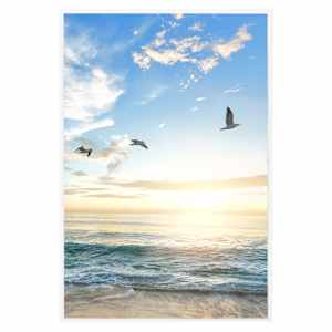 Fotorámečky koláž 5 ks na stůl bílé 21 x 29,7 cm MDF - obrázek 3
