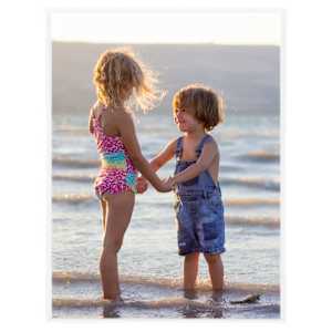 vidaXL Photo Frames Collage 5 pcs for Wall or Table White 50x60 cm MDF